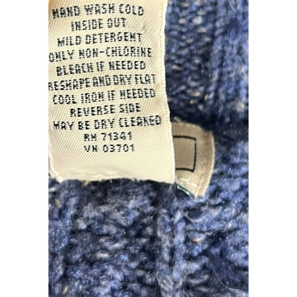 Grandma L.L Bean Cable Knit Wool Blend Button Cardigan, Women's X-Large Regular - Picture 10 of 10